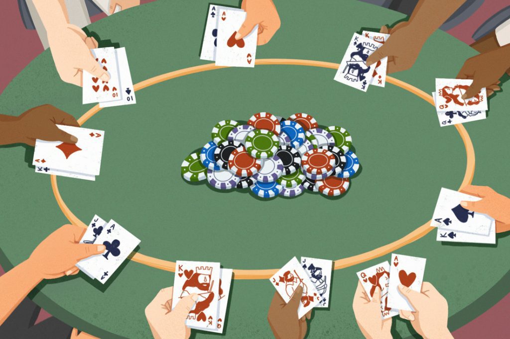 Influence des positions au Texas Hold'em Poker à la table de jeu