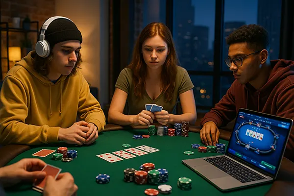 Digital poker evolution