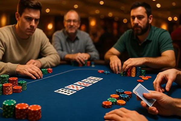 Tournoi poker hybride